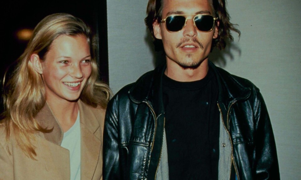 Kate Moss og Johnny Depp