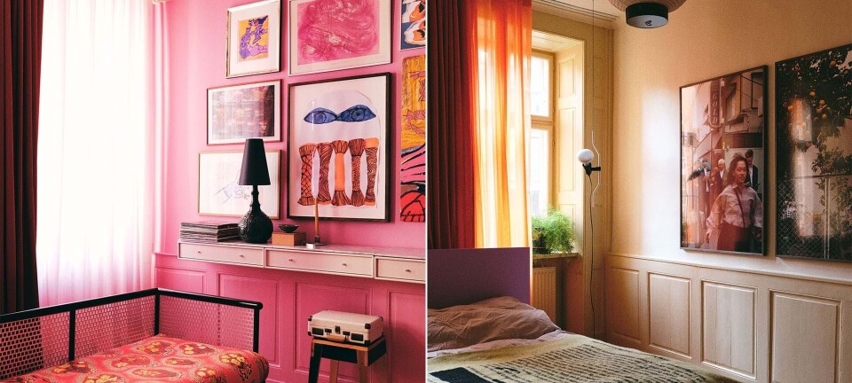 Céline Hallas bor i en fredet lejlighed ved Nyhavn: 'Mit farvekort er min bibel'