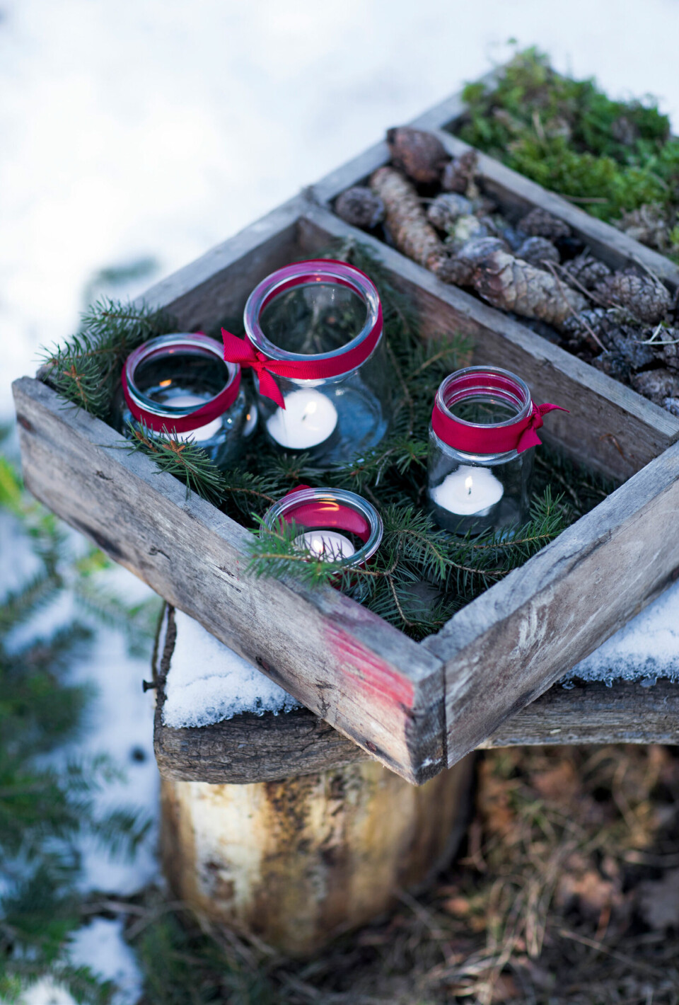 Julehygge i kassen