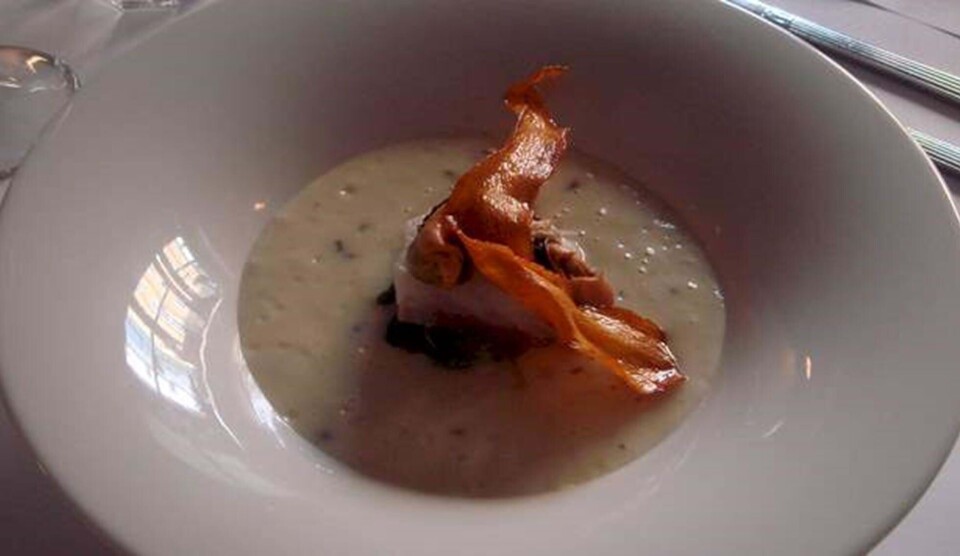 Opskrift på kartoffelsuppe med torsk og muslinger