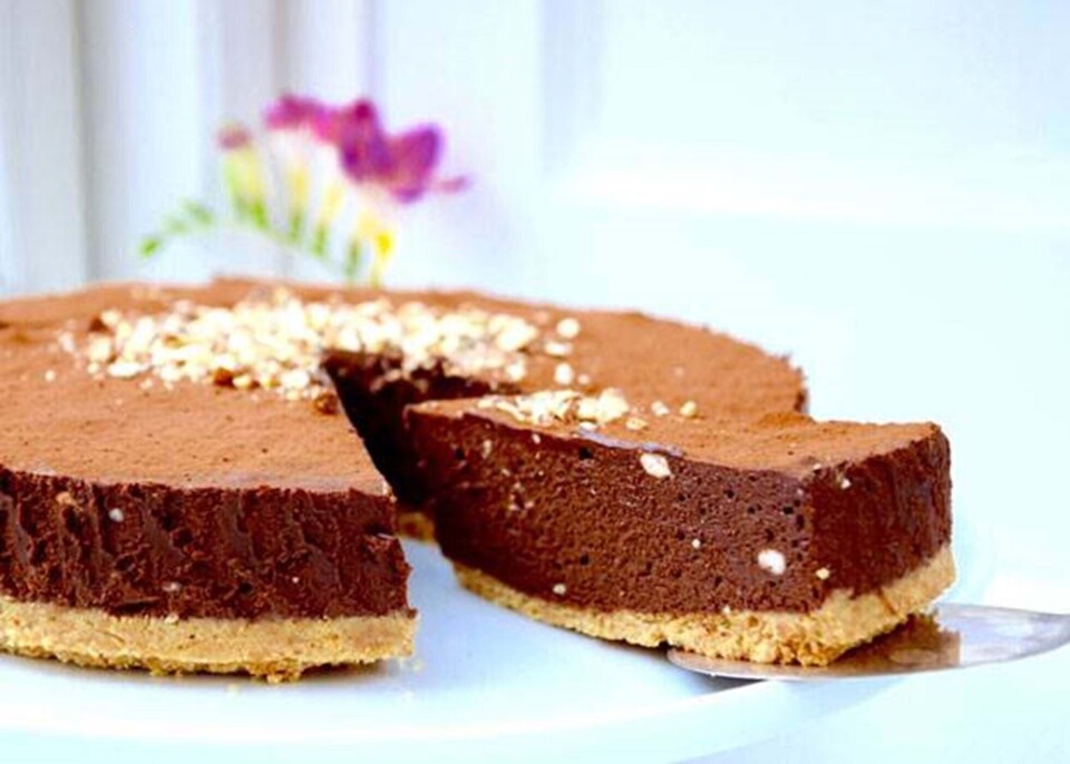Mississippi mud pie uden ovn fra Hjemmet