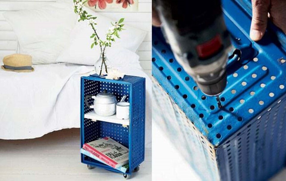 DIY: Fra kedelig kasse til cool sidebord
