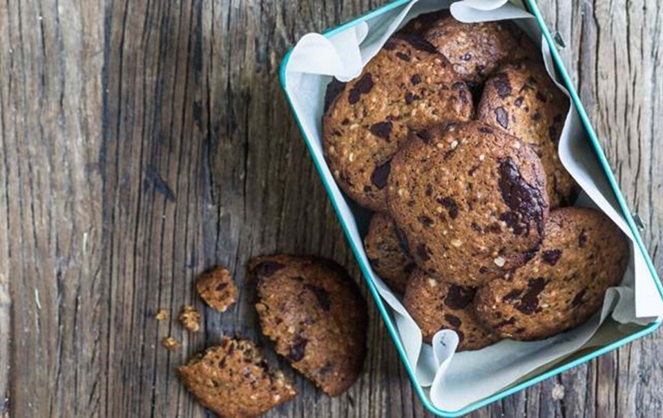 sunde chokolade cookies