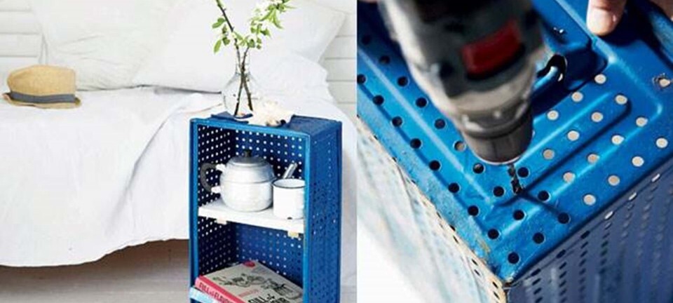 DIY: Fra kedelig kasse til cool sidebord
