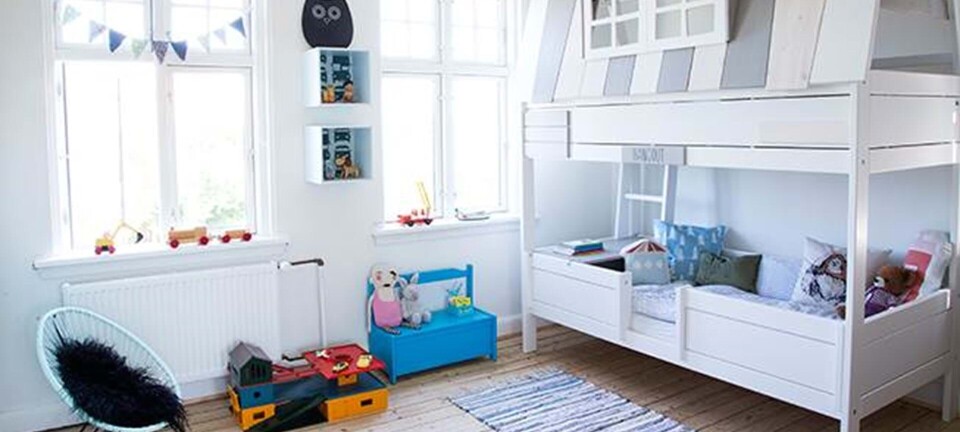 Børneværelse: Her bor fars drenge