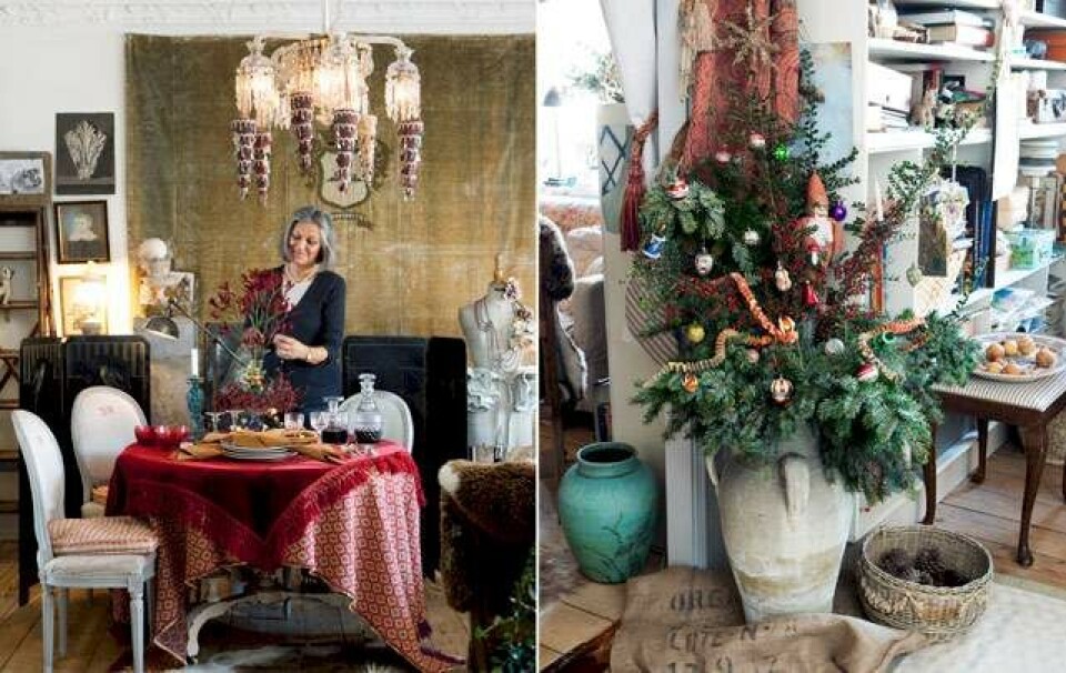 Julebolig: Hygge med vintagepynt