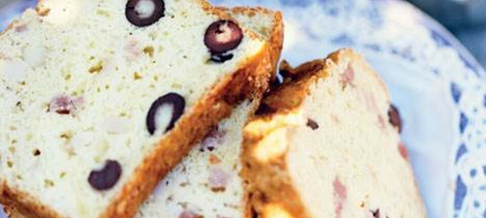 Olivenbrød med bacon