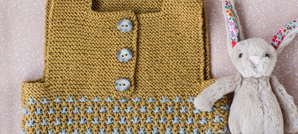 Strik den fineste babyvest