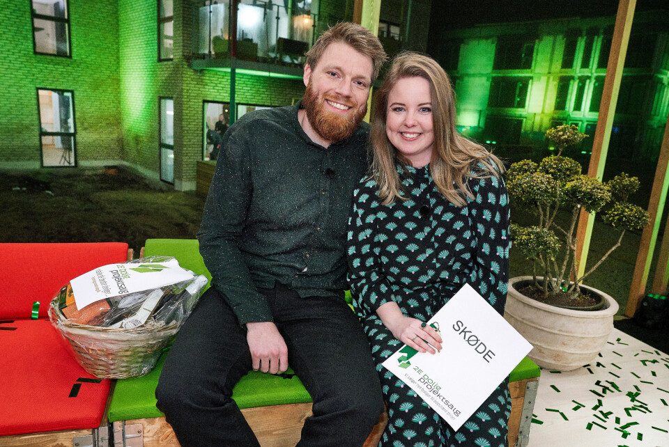 Charlotte og Fredrik vandt fjerde sæson af Nybyggerne i 2018.