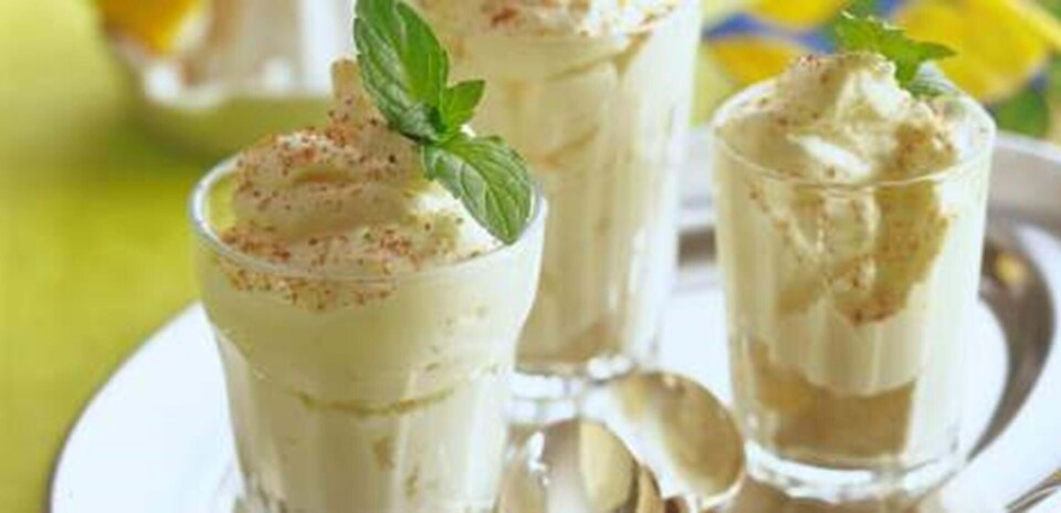 Engelsk flødedessert