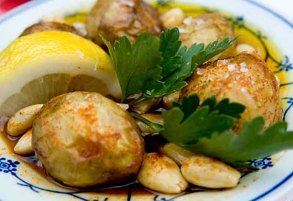 Saltkartofler med spansk paprika og mandler