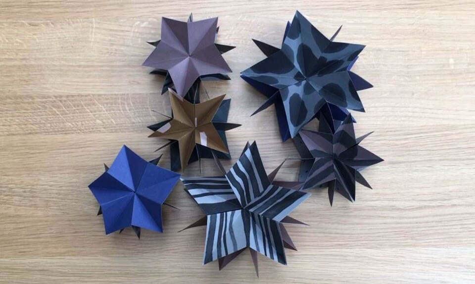 Video: Sådan folder du nemme julestjerner