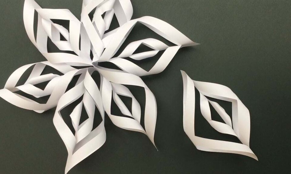 Video: Sådan folder du et flot snefnug