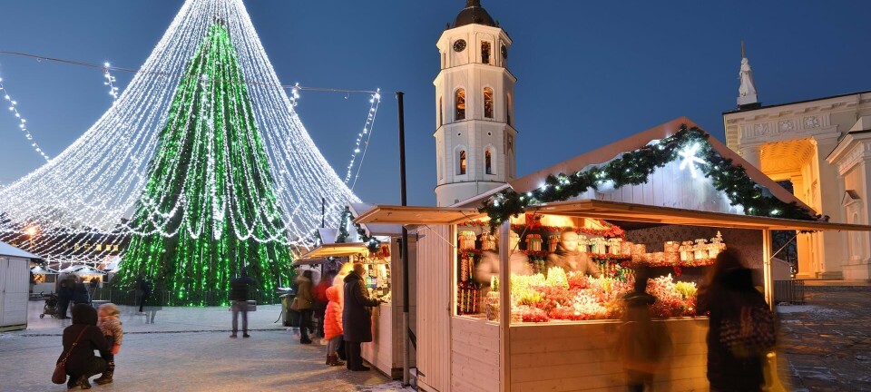 Oplev magisk julestemning til julemarkedet i Vilnius