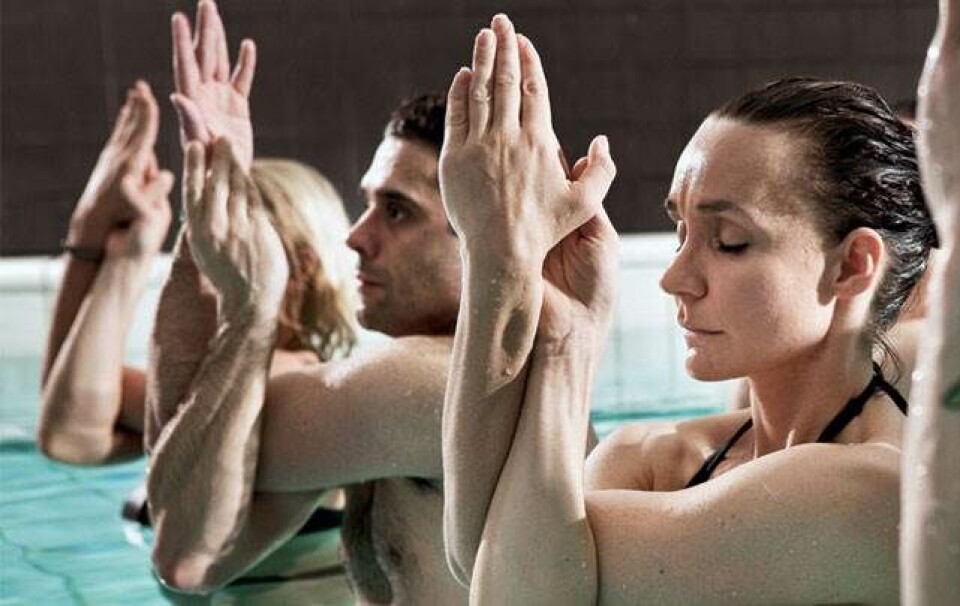 fit tester: Aqua yoga
