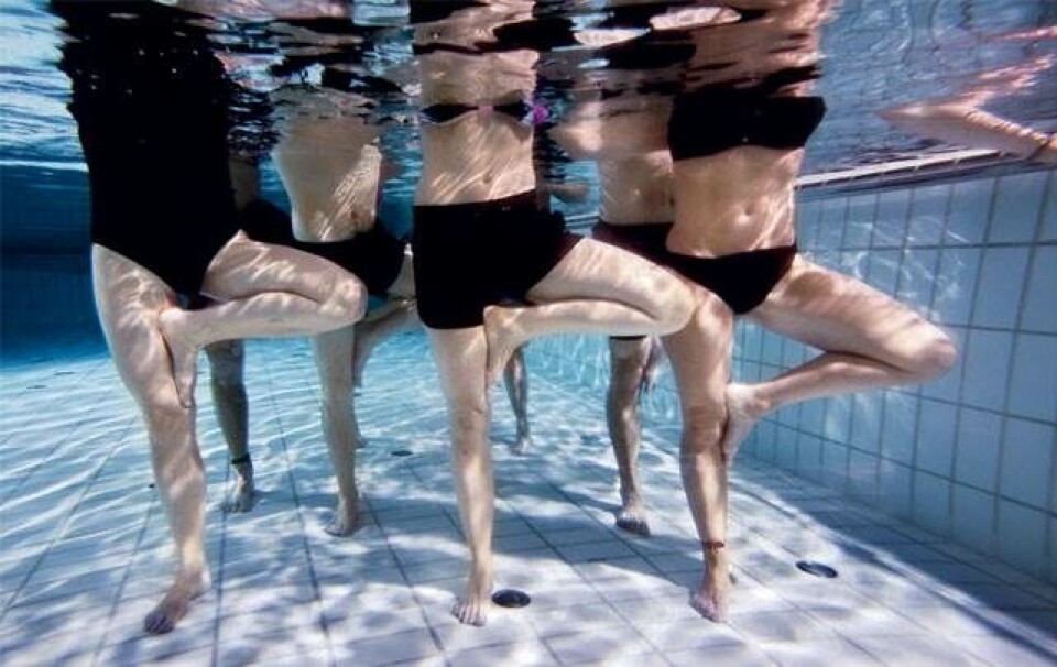 fit tester: Aqua yoga