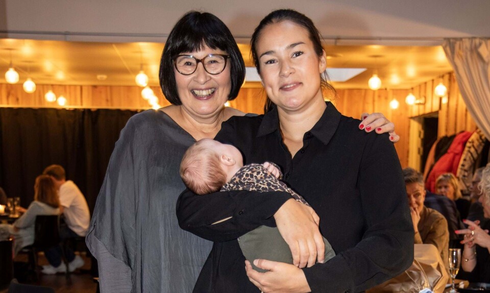 Rosa Kildahl med datter og barnebarn