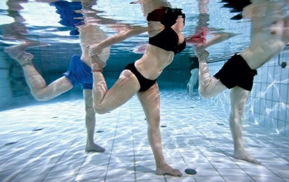 fit tester: Aqua yoga