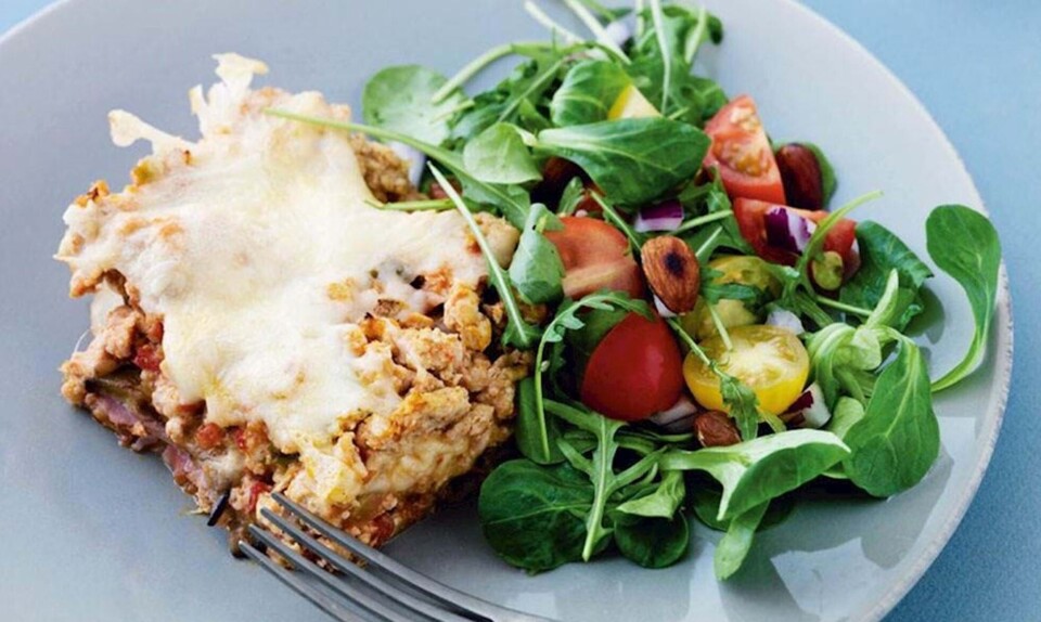 Kalkun-lasagne