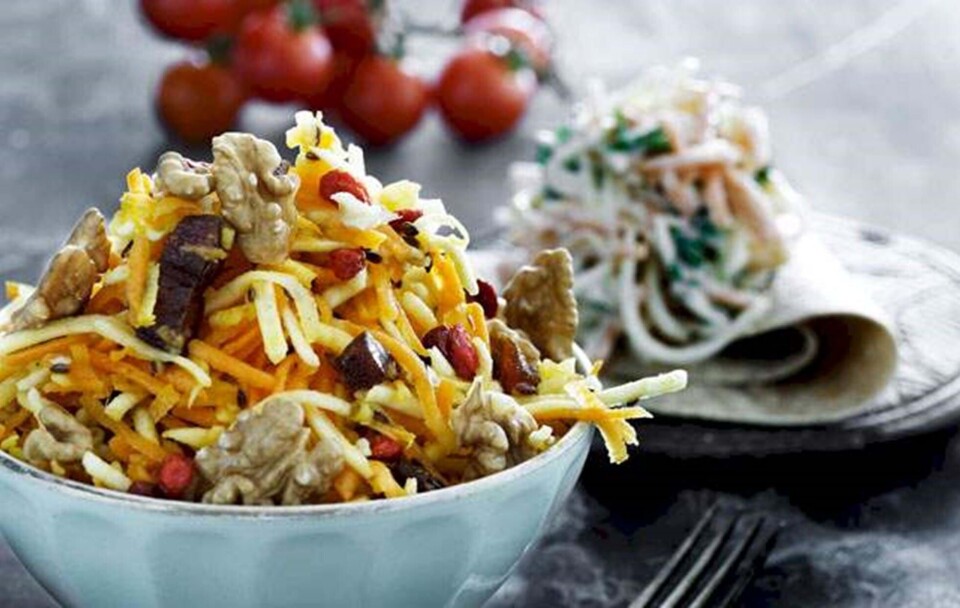 Opskrift på råkost og tzatziki