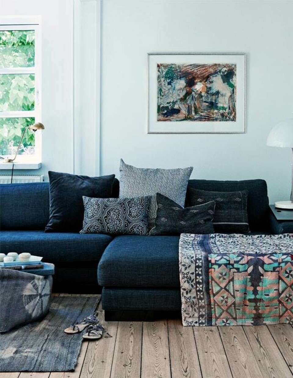 Smukke kontraster i det lille fiskerhus