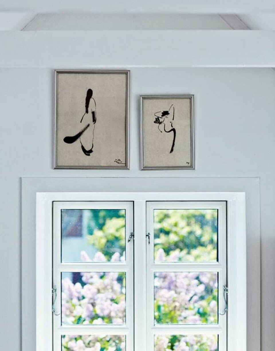 Smukke kontraster i det lille fiskerhus