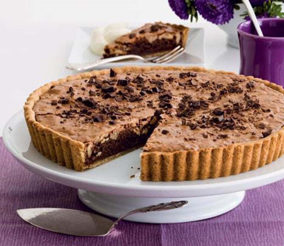 Brownietærte