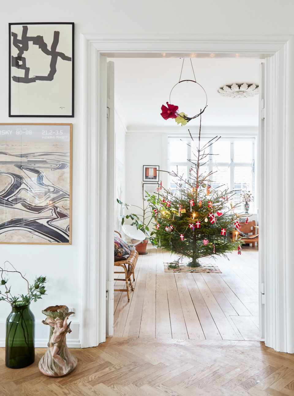 Kom indenfor i Sara Aagaards julebolig - se den her - ALT.dk
