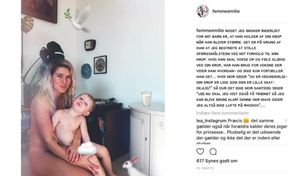 Blog: 'Du burde ikke danse sådan foran dit barn'