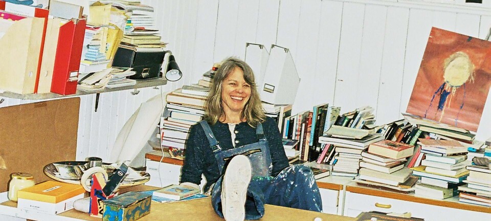 Anna Bjerger: 'Det er vores valg at være kunstnere med et usikkert liv, og det er dejligt at kunne give vores børn det her'