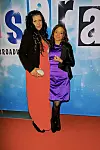 Hannah Melissa og Amanda Sisse var i forrige uge sammen til premieren på 'Hairspray' i Tivoli. (Foto: Bo Nymann)