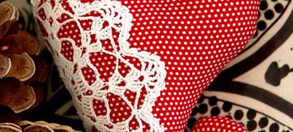 Lav et kringlet julehjerte