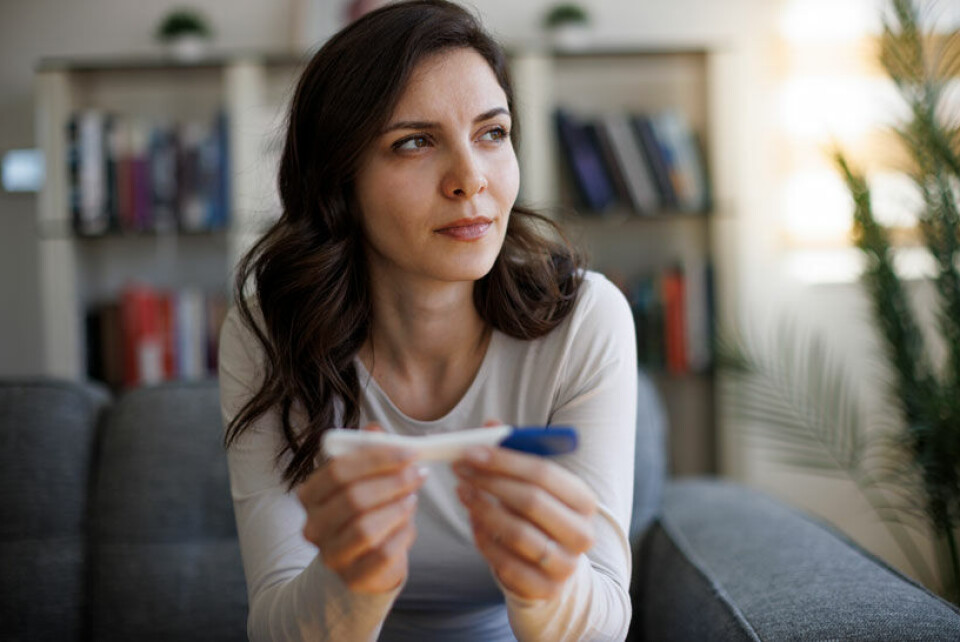 Det anbefales, at du tager din graviditetstest en uge efter forventet menstruation - så er der størst chance for at få et retvisende resultat.