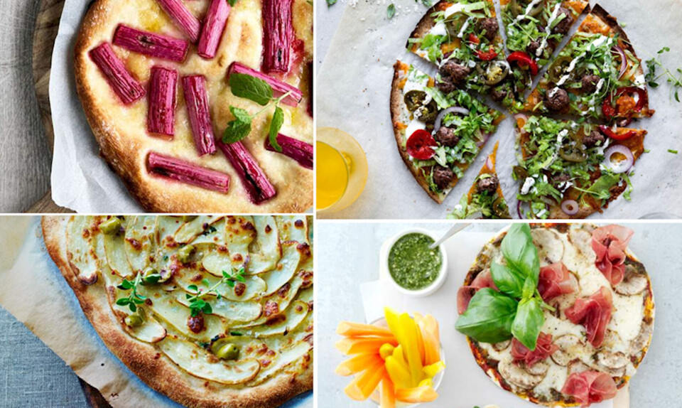Opskrifter på pizza til morgenmad, frokost og aftensmad