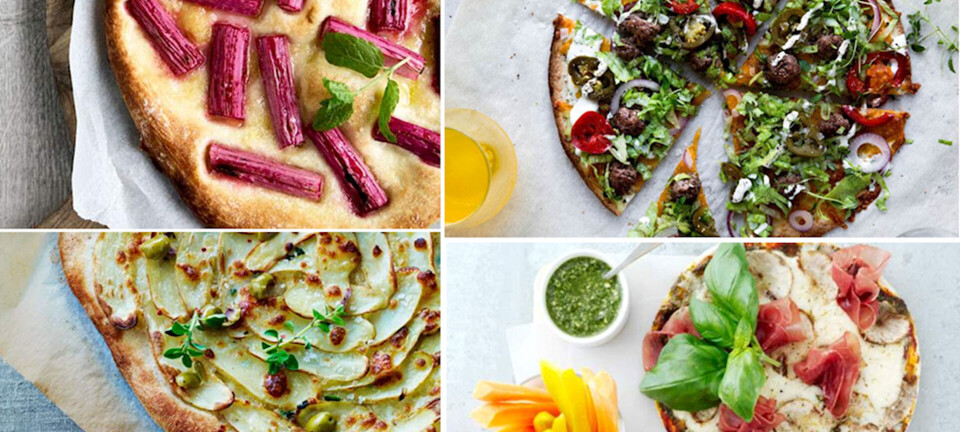 Skønne opskrifter på pizza til morgenmad, frokost & aftensmad