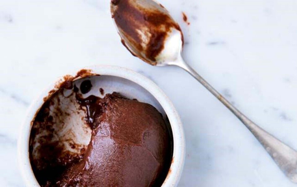 Krydret chokolade-orange-sorbet