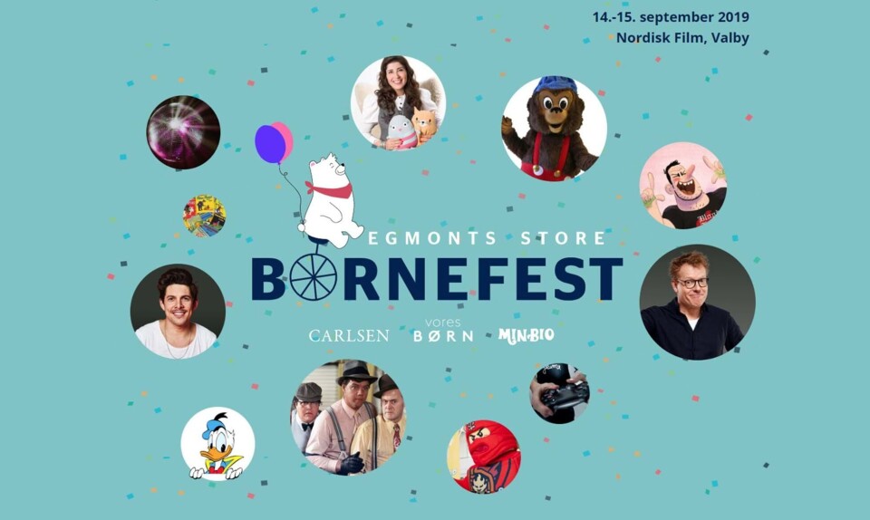 Stor børnefest på Nordisk Film