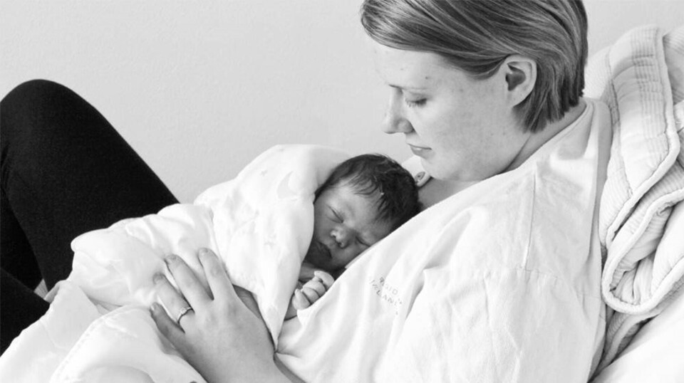 Månedens fødsel: Jordemoderen kunne ikke følge med