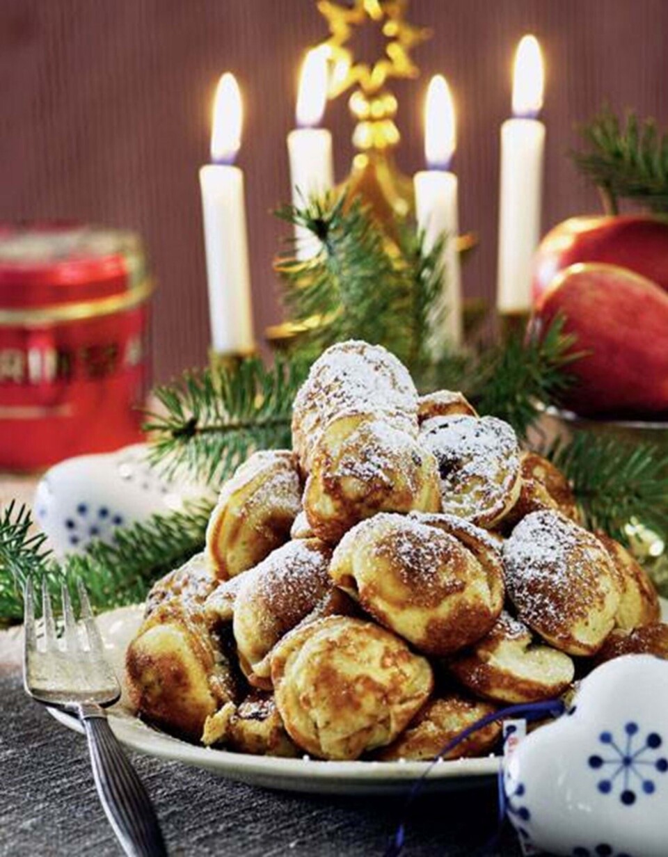 Æbleskiver med svesker