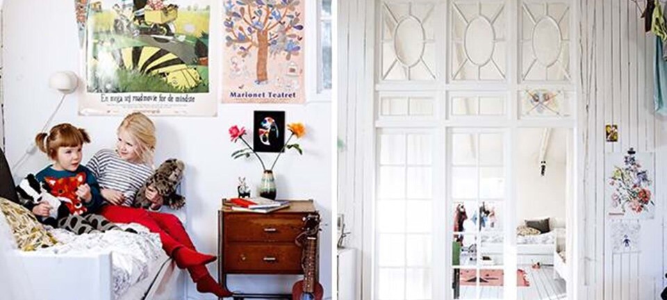 Indretning: Børneværelse med loppefund