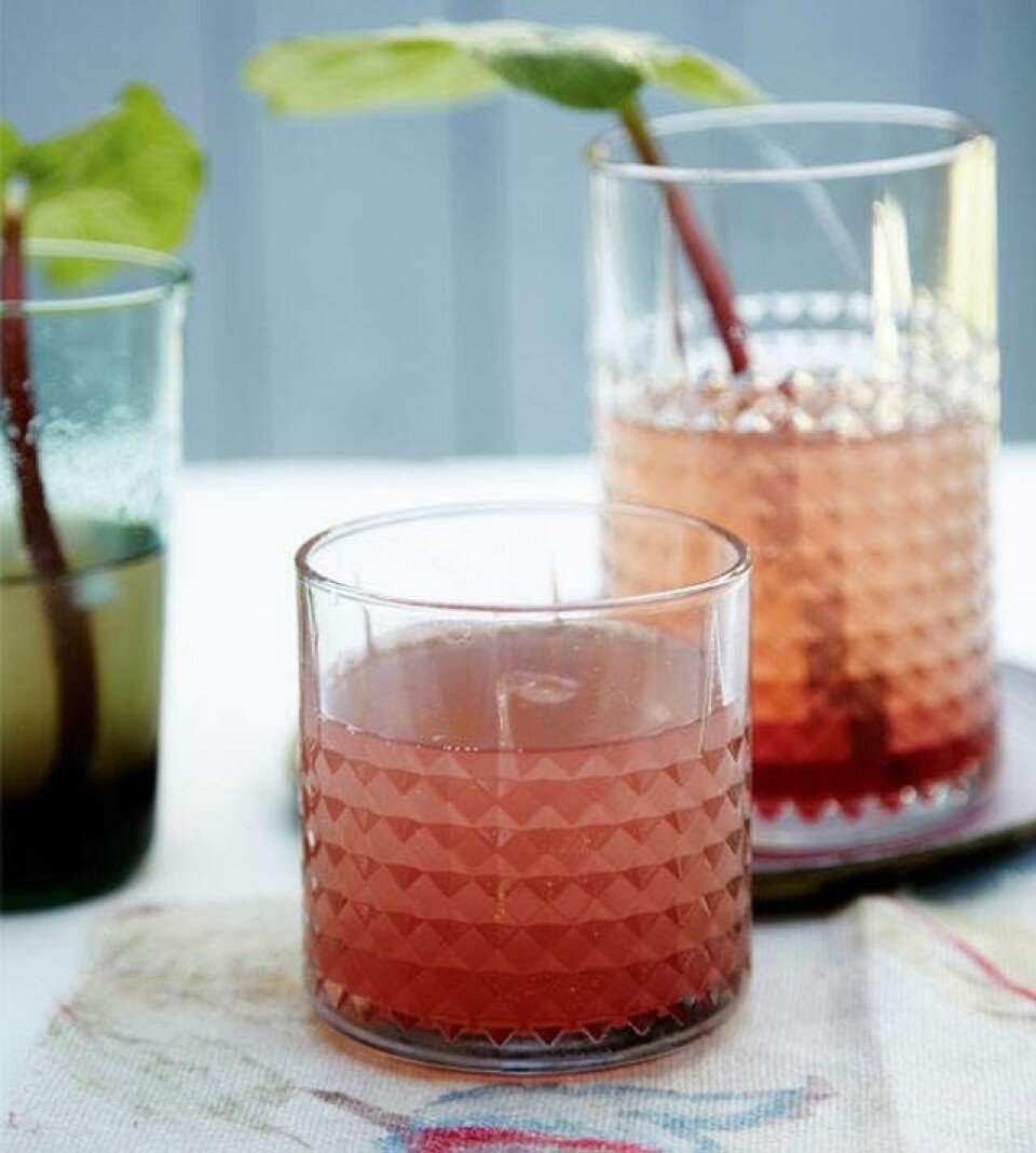Rabarbersirup