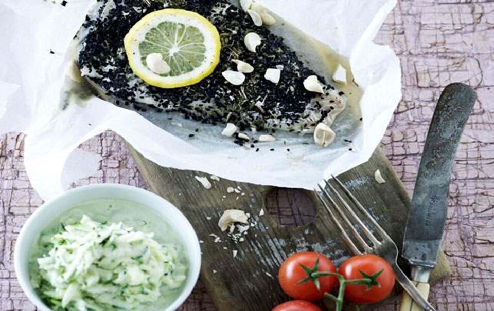 Opskrift på fisk med tzatziki