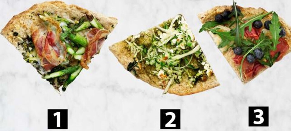 Sund pizza: Få 3 opskrifter på sunde pizzaer