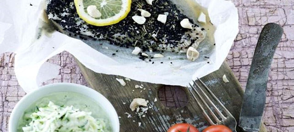 Fisk med tzatziki
