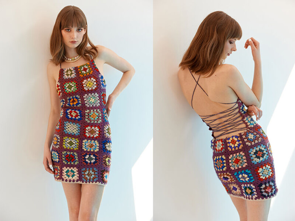 collect23 remade haeklet kjole