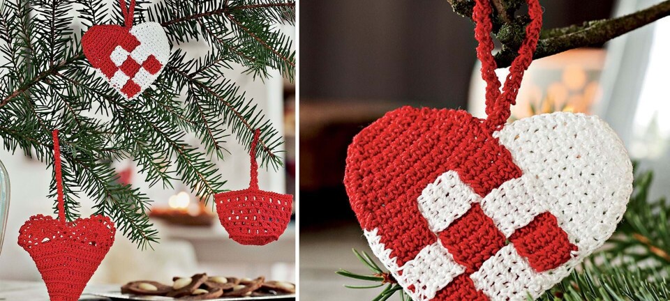 Sirlige julehæklerier: Hjerte, kurv og kræmmerhus