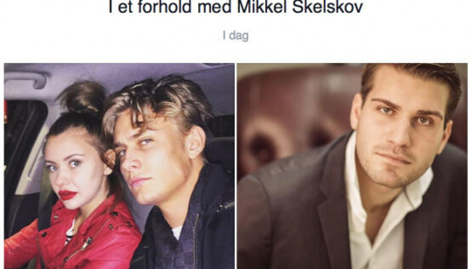 Er Fie Laursen kærester med faren til Amalies barn?