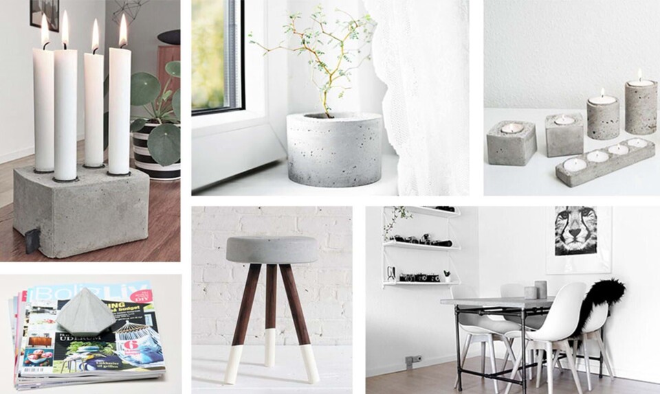 Ideer med beton