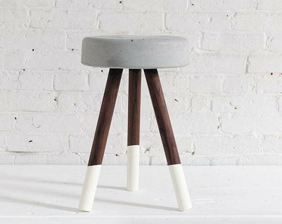 Stol i beton, DIY