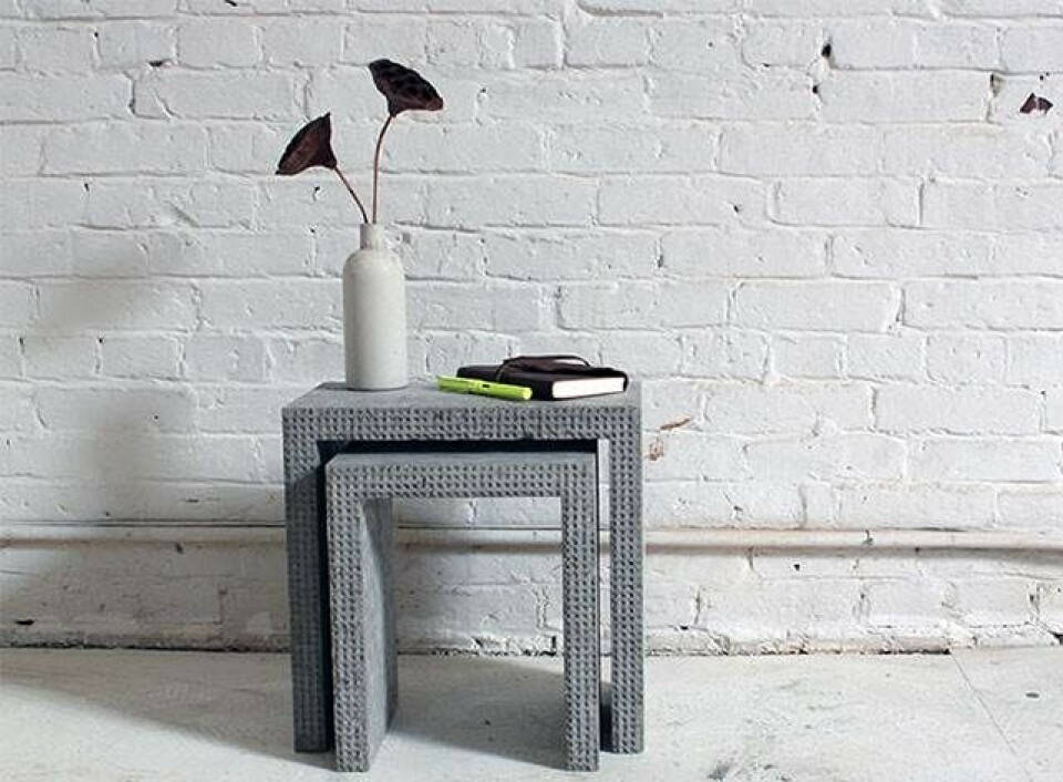 Bord i beton, DIY
